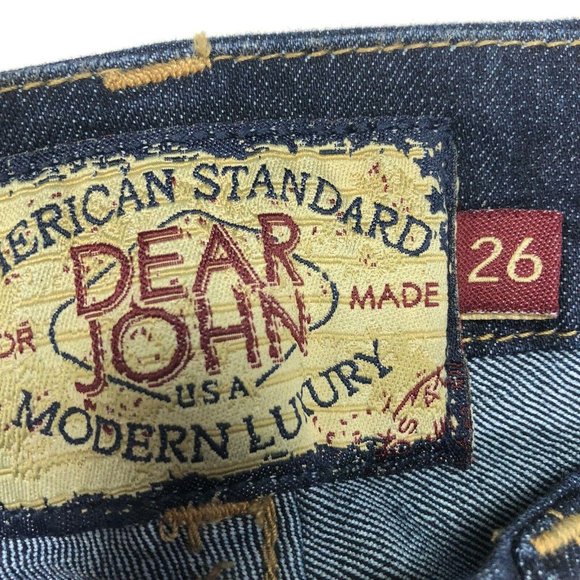 Dear John Skinny Bootcut Jeans 26 Hybrid denim - Picture 3 of 8